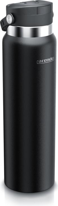 Arendo Isolierflasche auslaufsichere Thermoflasche 1L, Edelstahl Trinkflasche 1000ml BPA-frei für Unterwegs (1 l)