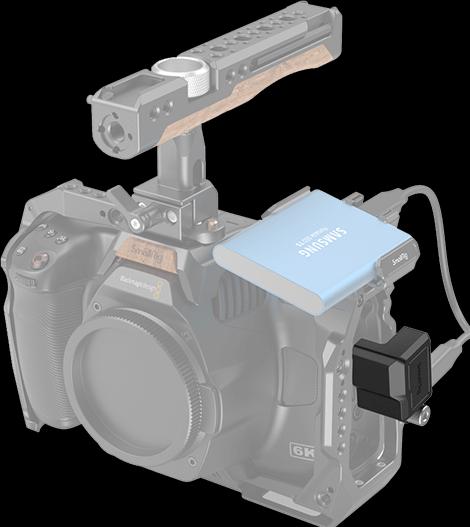 Image du produit SmallRig Adaptateur HDMI & USB-C Right-Angle pour BMPCC 6K Pro 3289