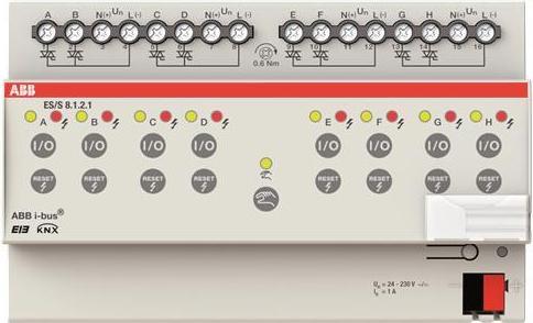 Produktbild ABB ES/S8.1.2.1Elekt. ES/S8.1.2.1 Schaltakt. 8f, 1A, REG 2CDG110059R0011 (Analogaktor)