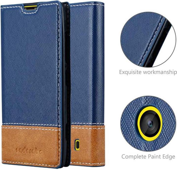 Actual product image Cadorabo Book X Wallet Cover (Nokia Lumia 520)