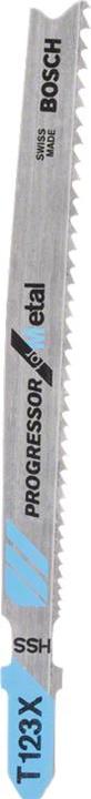 Image du produit Bosch Professional Zubehör Lame de scie sauteuse PRO Metal thick and thin T123XF, 100 mm, 100 pcs.