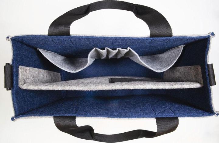 Produktbild Sigel Notebooktasche Desk Sharing Bag Bicolor M, Grau/Blau 15.4 (15.40")