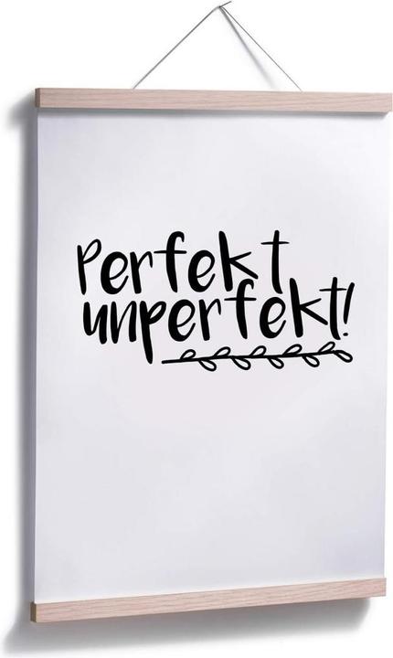 Produktbild Trenddeko Perfekt unperfekt (30 x 40 cm)