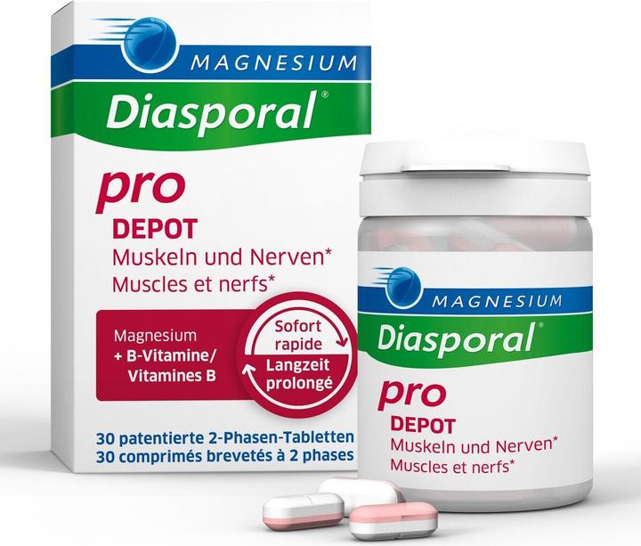 magnesium diasporal Pro M+N Dep Tabl Ds 30 Stk (30 Stück, Tabletten, 76 g)
