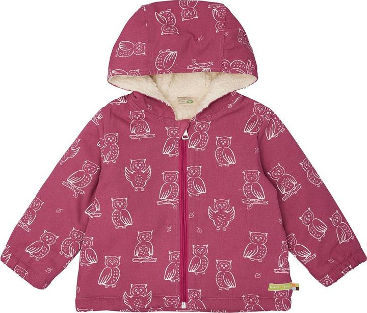 Produktbild loud + proud Wasserabweisende Jacke mit Teddyfutter (80)