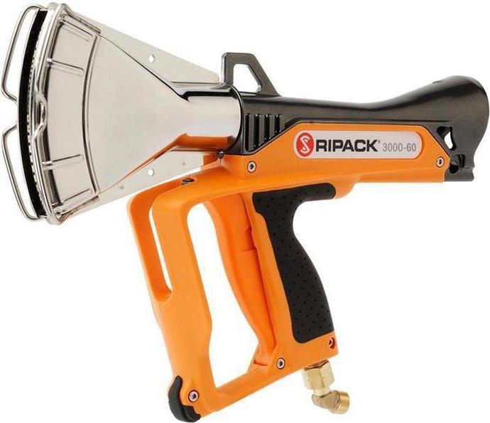 Actual product image Transpak Shrink gun Ripack 3000 power 76kW w.pressure regulator/8m high pressure hose