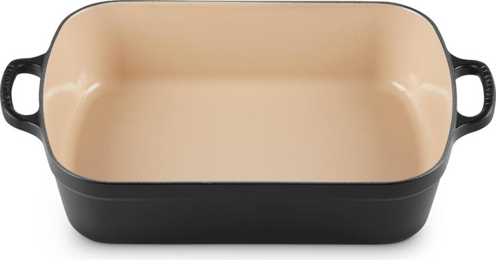 Image du produit Le Creuset Signature Rince-rôti en fonte, 33 cm, Noir (33 cm, Poêle à frire, Fonte)