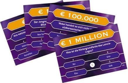 Immagine prodotto Jumbo Chi vuole essere un milionario gioco di carte (Tedesco)