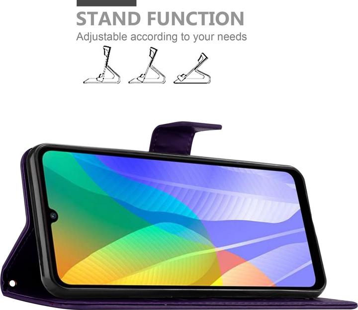 Immagine prodotto Cadorabo Copertina del libro di fiori (Huawei Y6p)