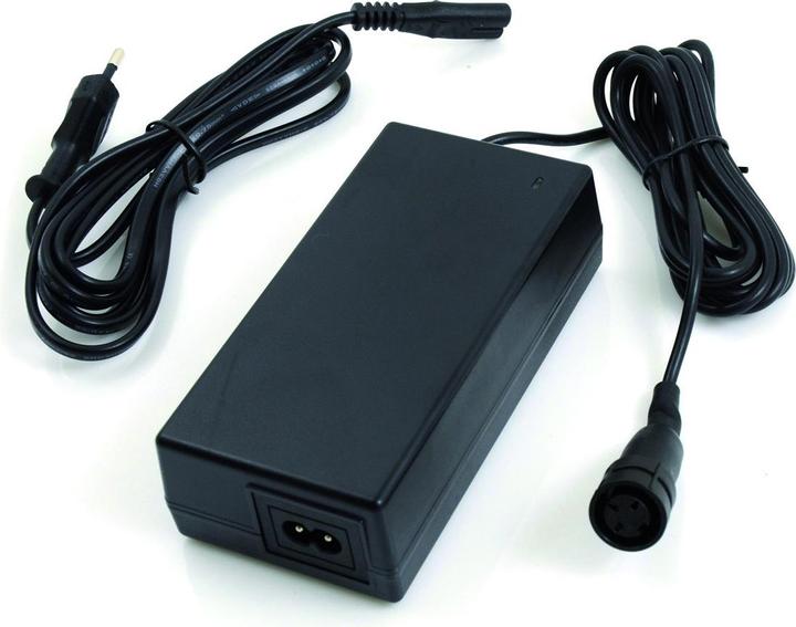 Actual product image BMZ 36V charger with Rosenberger magnetic plug (E-bike charger)