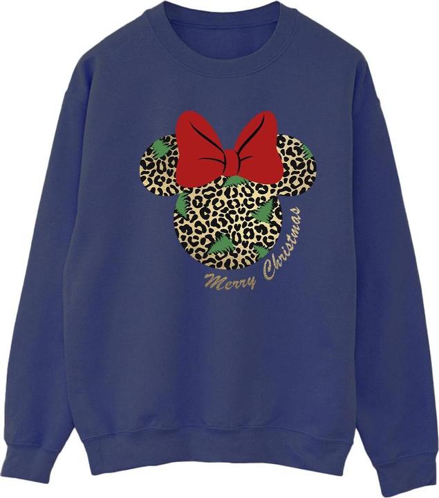 Immagine prodotto Disney Minnie Mouse Leopard Christmas Felpa Donna (XL)