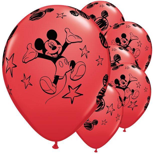 Actual product image Pionneer Red Balloons Mickey Mouse (6 x)