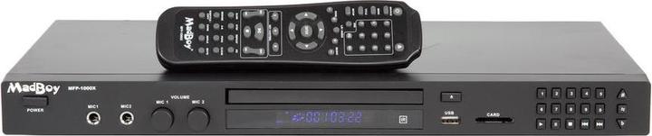 Produktbild MadBoy MFP1000X DVD/Blu-Ray player DVD player Black (DVD Player)