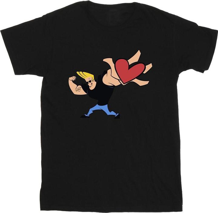 Produktbild Johnny Bravo Heart Present TShirt (S)