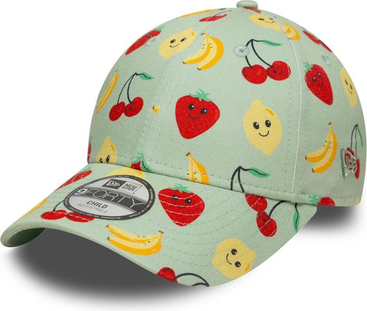 New Era Kinder 9Forty Cap - Fruit Icon Pastel Green (52, 53, 54)