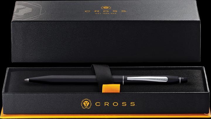 Produktbild Cross Kugelschreiber Click Schwarz-Lack Geschenkbox (Schwarz, 1 x)