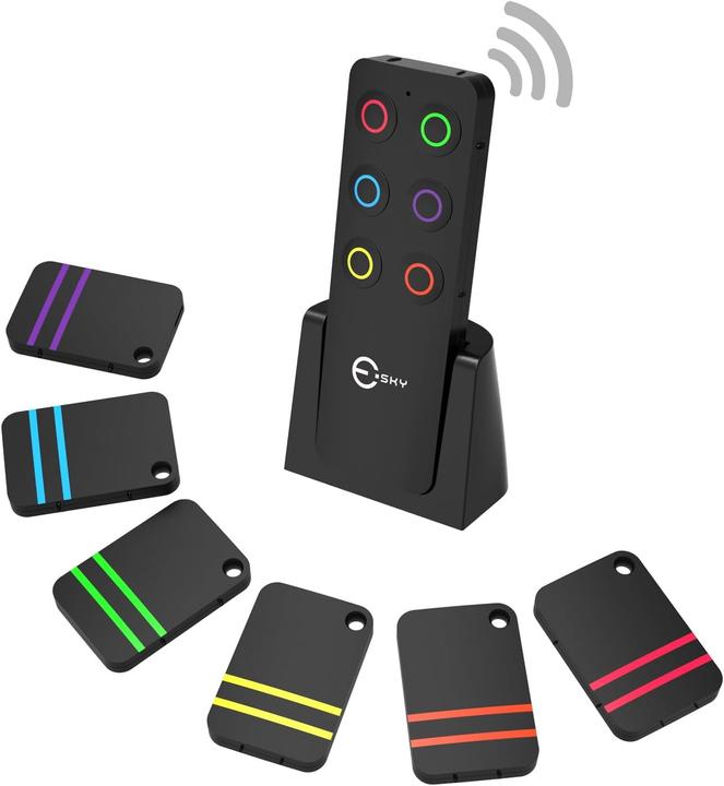 Produktbild Esky Schlüsselfinder mit 6 Empfängern (Modell KF06A)