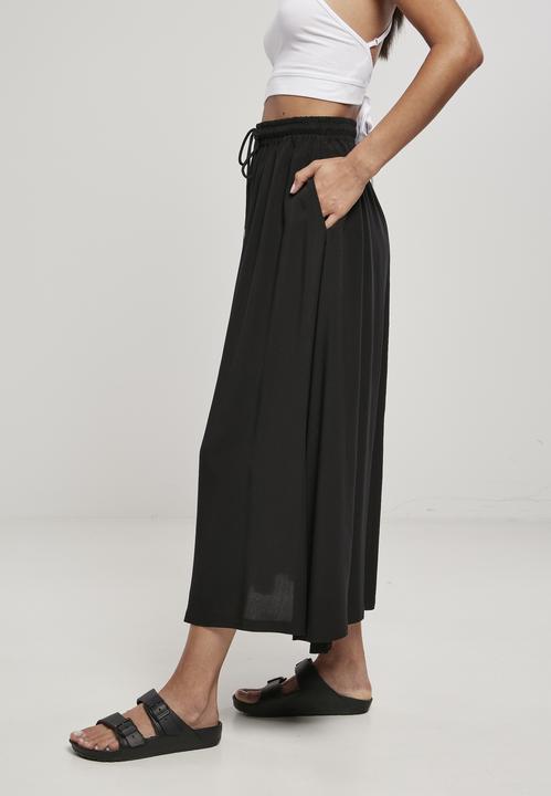 Actual product image Urban Classics Ladies Viscose Midi Skirt (XS)