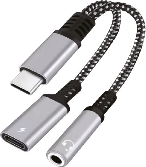 Immagine prodotto Peter Jäckel Cavo di prolunga dell'adattatore audio Type-C/ Type-C/ jack da 3,5 mm (USB, iPhone 15)