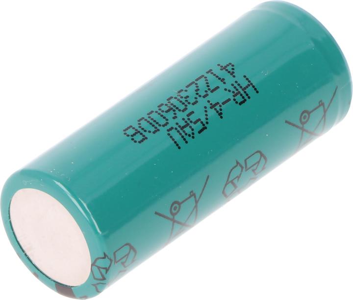 Actual product image FDK HR-4/5AU battery, 4/5A, without solder tag (1 pcs., 2150 mAh, Rechargeable battery)