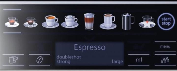 Produktbild Siemens EQ.6 TE654319RW / coffeeSelect Display / autoMilk Clean / iAroma System