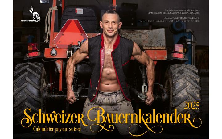 Produktbild Schweizer Bauernkalender Boys 2025 (56 x 40 cm, Deutsch, Französisch, Italienisch, Englisch)