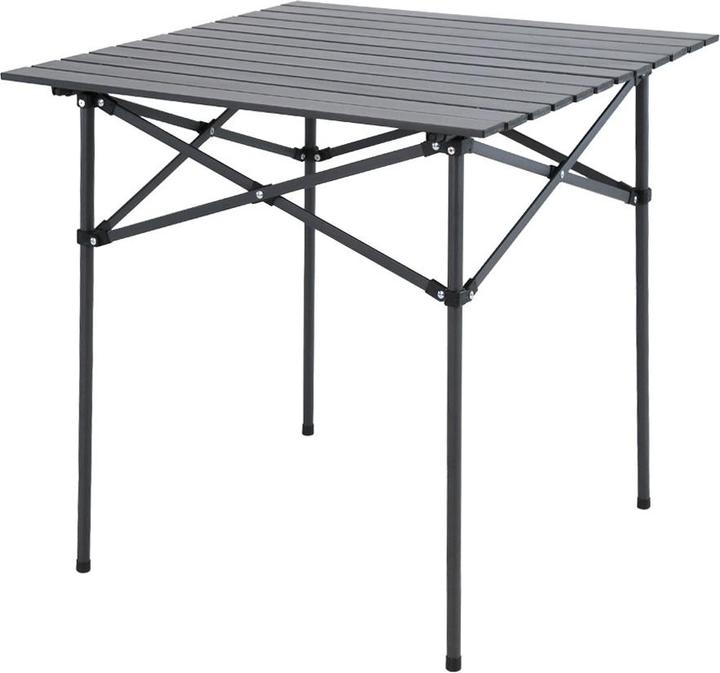 Contini Table de camping 70x70x70cm anthracite