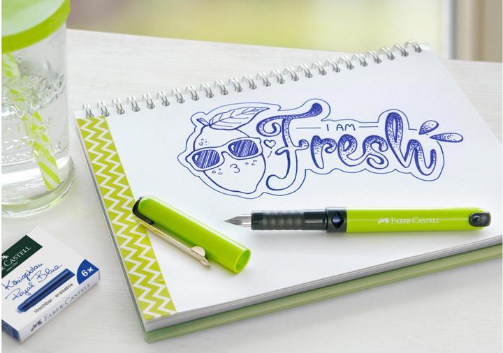 Produktbild Faber-Castell FRESH M - Füllhalter (Grün, 1 x)