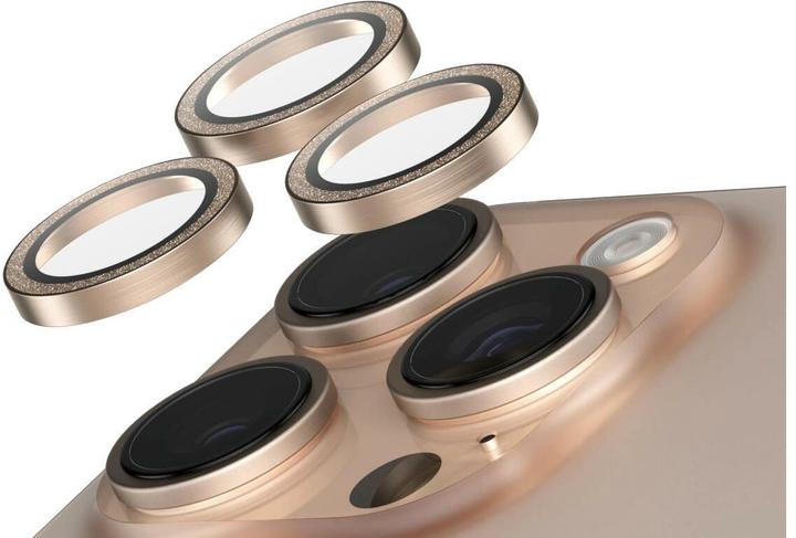 Immagine prodotto PanzerGlass SAFE by PG Cam Oro iPhone 16 6.1/6.7 (1 Pezzo/i, Apple iPhone 16 Pro Max, Apple iPhone 16 Pro)
