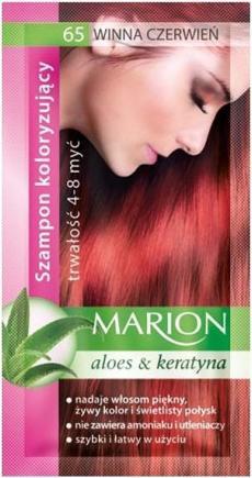 Marion Shampoo Colouring 4-8 Wash 65 Wine Red 40Ml (40 ml)