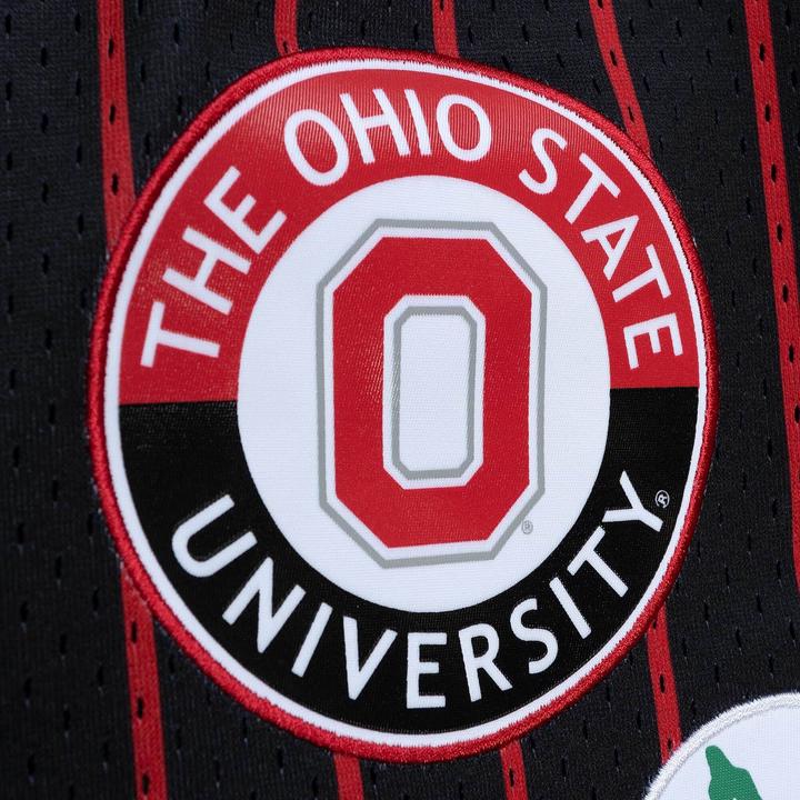 Actual product image Mitchell & Ness M&N NCAA Ohio State Hometown Basketball Shorts - S (S)
