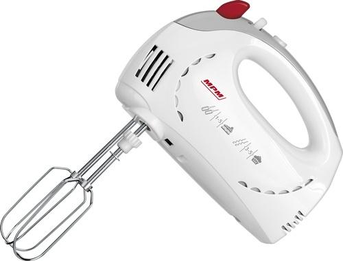 Immagine prodotto MPM 5826974 mmr 17 MMR-17Z Miscelatore manuale 500 W con pentola in acciaio inox, 1 litro, bianco (300 W)