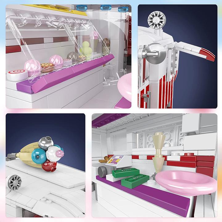 Produktbild Mould King Eiswagen