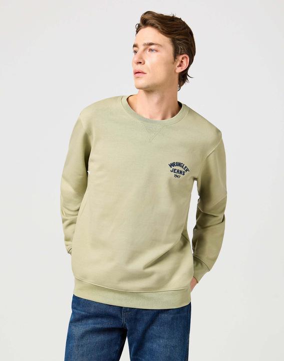 Wrangler Sweatshirt Small Logo Crew