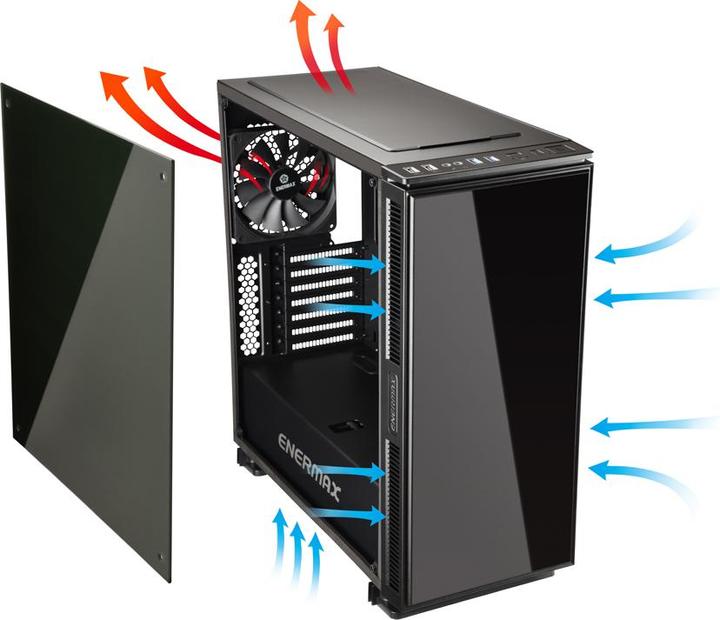 Actual product image Enermax Midi Tower Equilence (ATX)