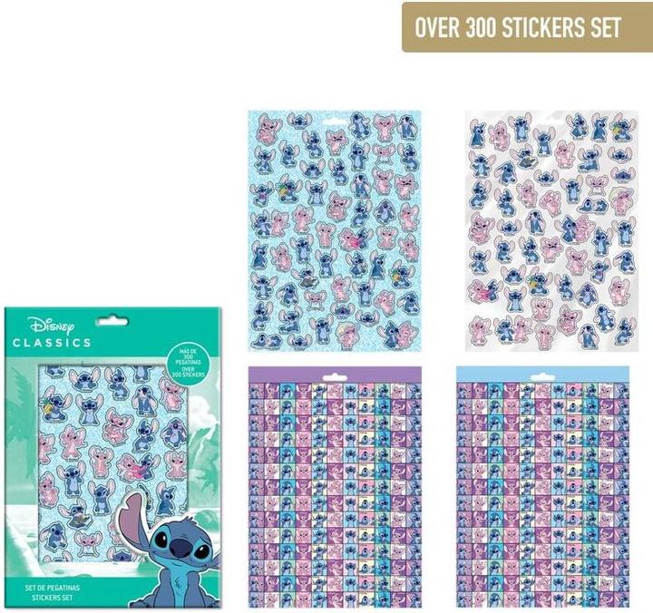 Actual product image Cerdá Disney Stitch stickers set