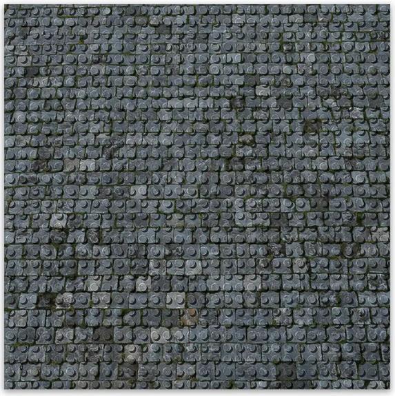 Produktbild Brixies Bauplatte 32x32 Kopfsteinpflaster