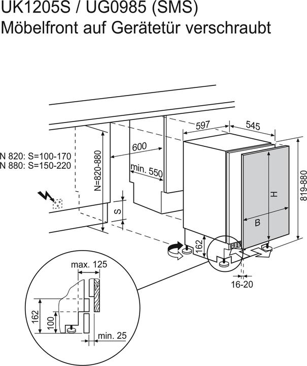 Actual product image Electrolux UK1205SR (187 l)