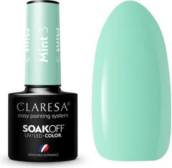 Claresa Mint UV Nagellack 5ml - 3er-Pack (Grün, Farblack)