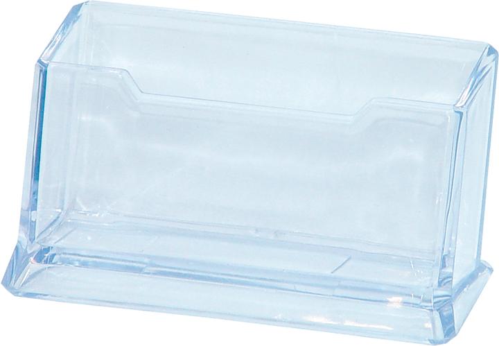 Donau Business card holder polystyrene, clear
