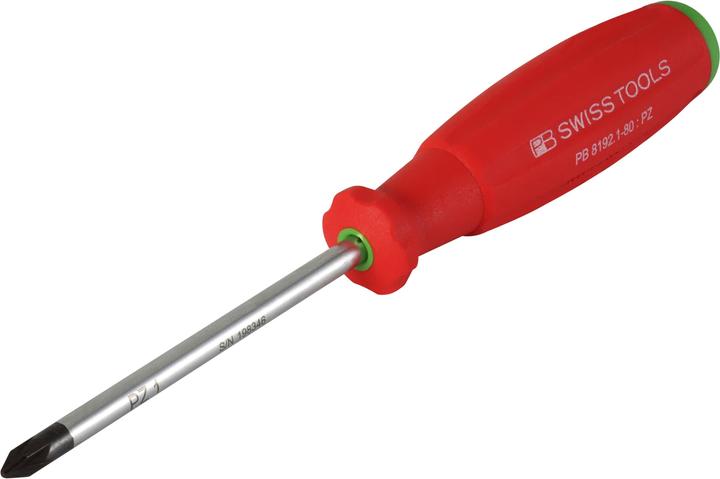 Produktbild PB Swiss Tools Schraubenzieher Pozi PB8192 SWISSGRIP (Pozidriv-Kreuzschlitz (PZ))