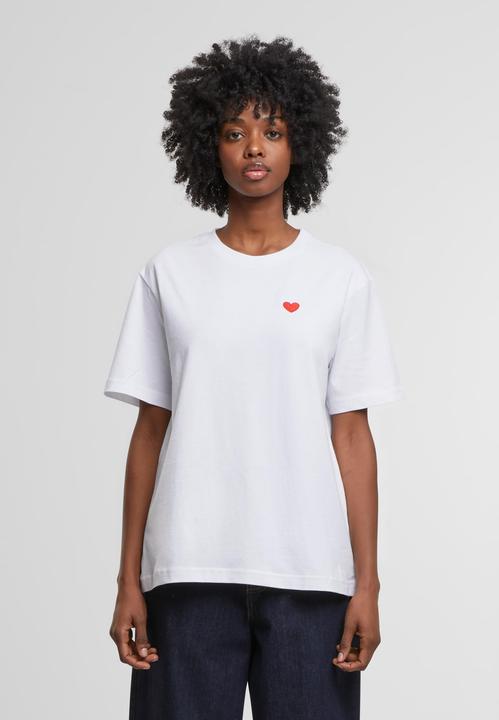 Produktbild Mister Tee MisterTee Heart Shape EMB Tee - 184233 (4XL)