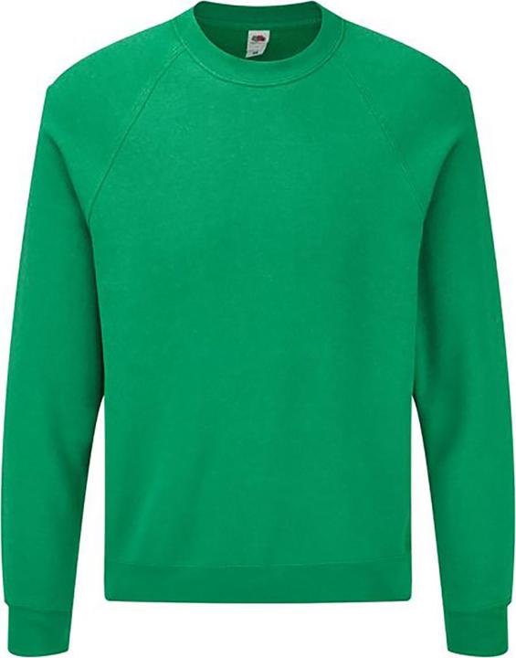 Actual product image Fruit of the Loom Adult classic raglan sweatshirt (L)