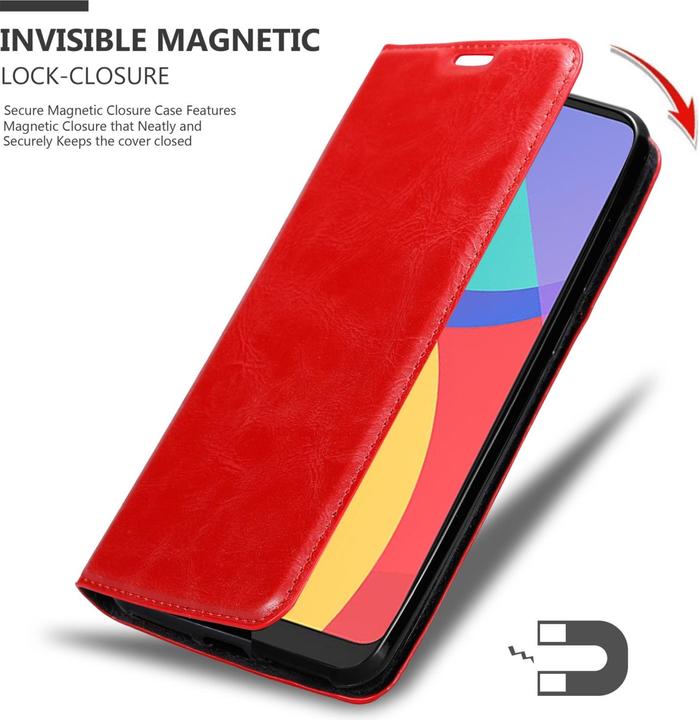 Immagine prodotto Cadorabo Libro Invis. Coperchio magnetico (Alcatel 1S (2021))