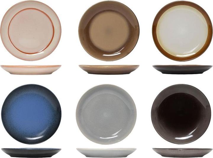 Produktbild Tavola Teller Ø20cm Earth 6 Stück assortiert (6 x, 20 cm)
