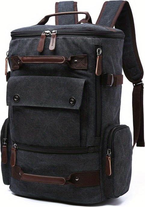 Produktbild Only-Bags.Store Mode langlebig Multifunktions-Leinwand Rucksack, Wandern Tasche