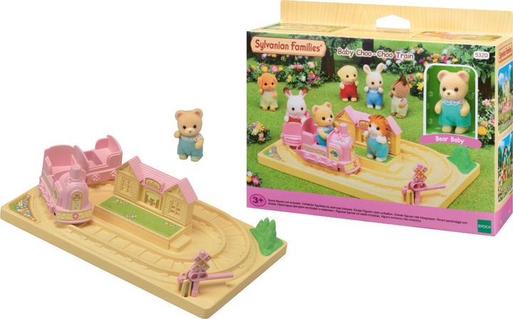 Actual product image Sylvanian Families Baby adventure train