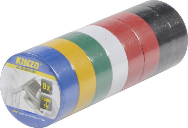 Produktbild Kinzo Isolierband-Set 8 Stk. (18 mm)