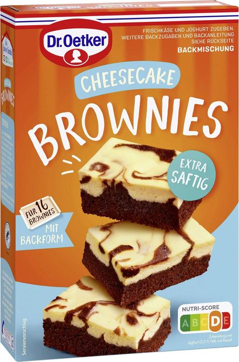 Dr. Oetker Cheesecake Brownies (446 g)