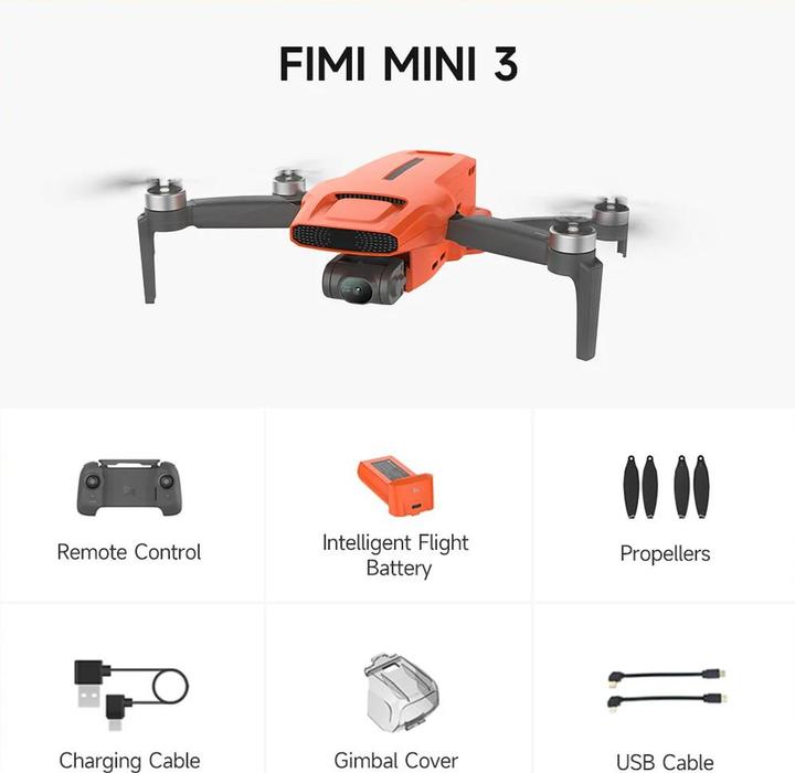 Image du produit Fimi X8 Mini 3 Standard (32 min, 245 g)